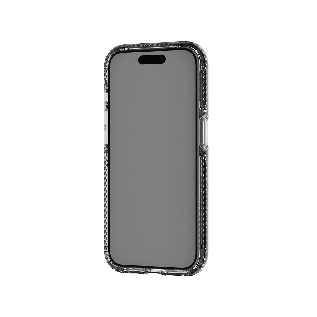 EvoCrystal - Apple iPhone 15 Pro Case MagSafe Compatible - Black Titanium