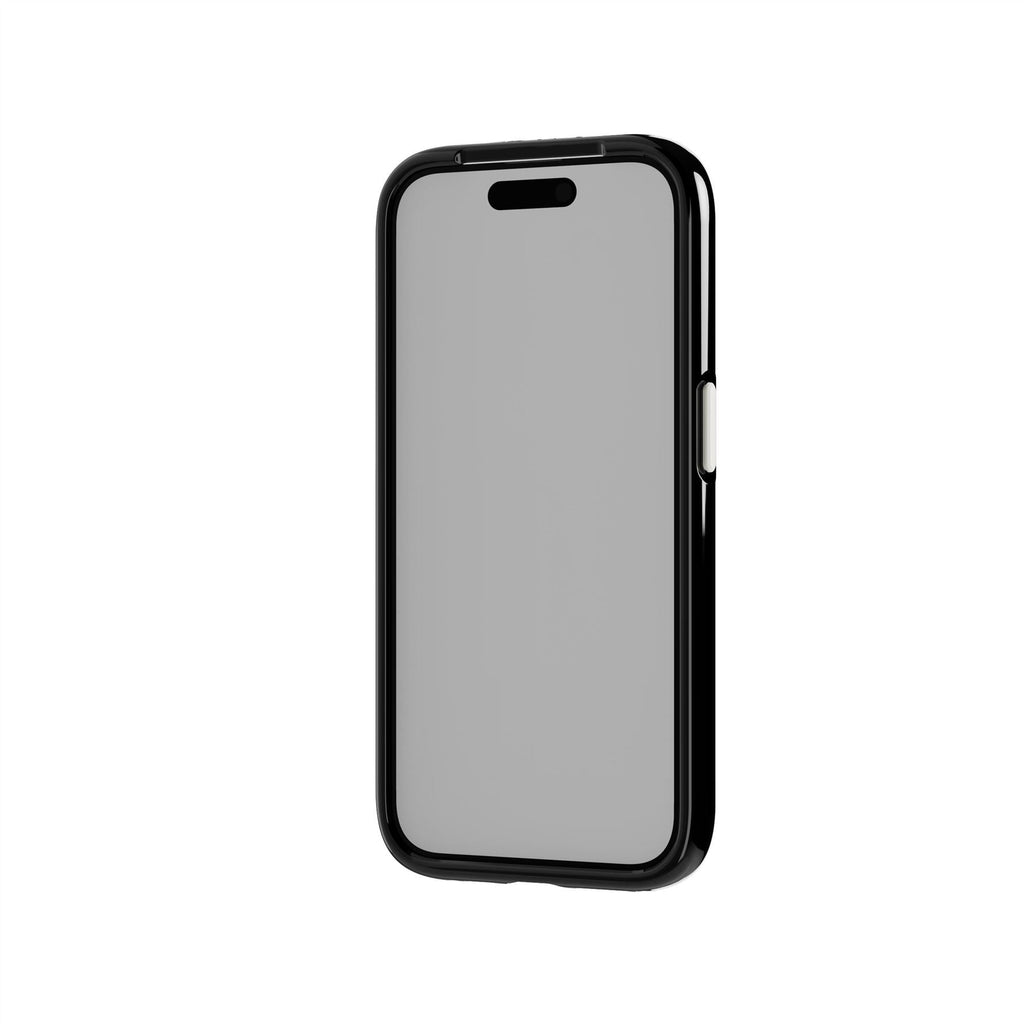 EvoCrystal Kick - Apple iPhone 15 Pro Case MagSafe Compatible - Obsidian Black