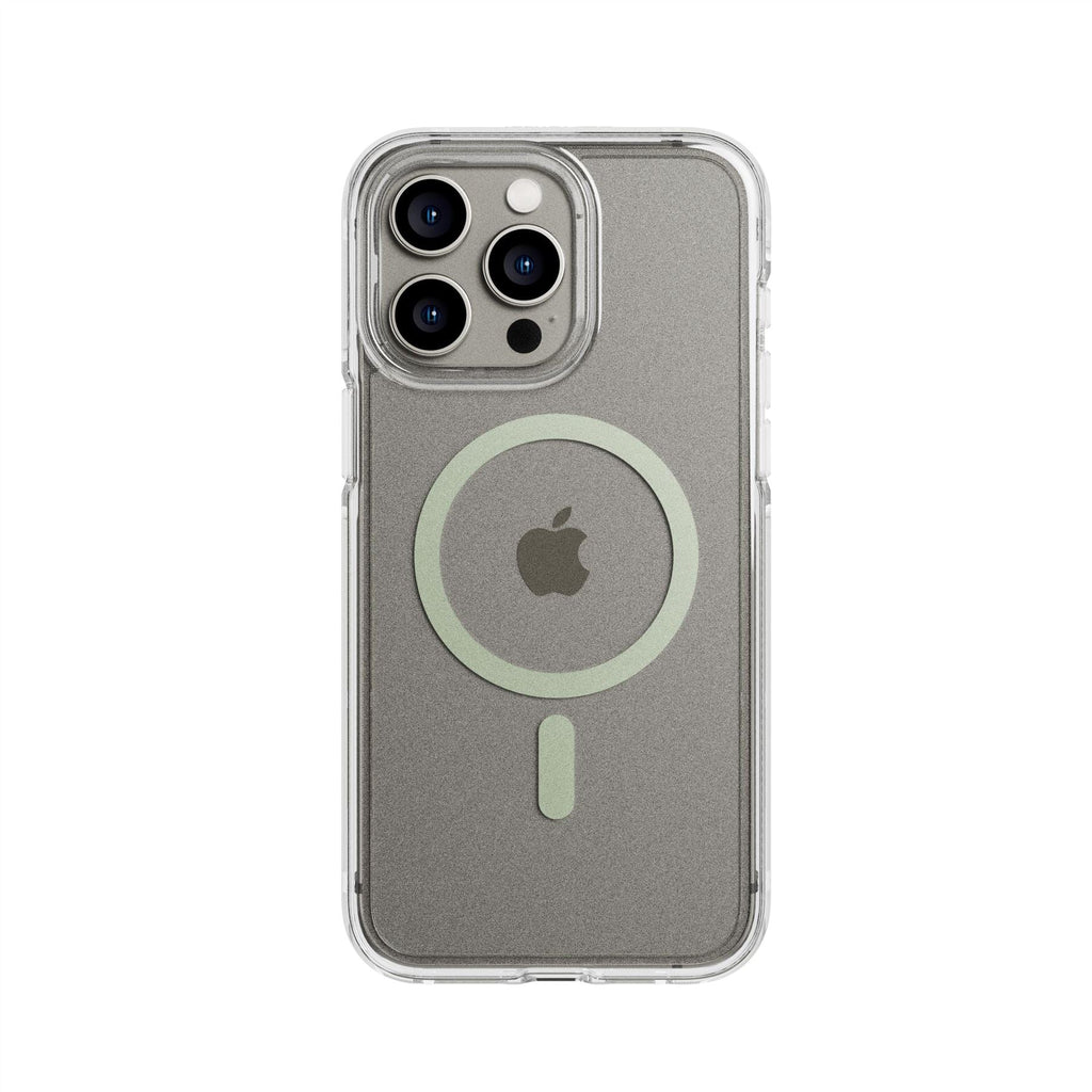 FlexQuartz - Apple iPhone 15 Pro Max Case MagSafe Compatible - Green