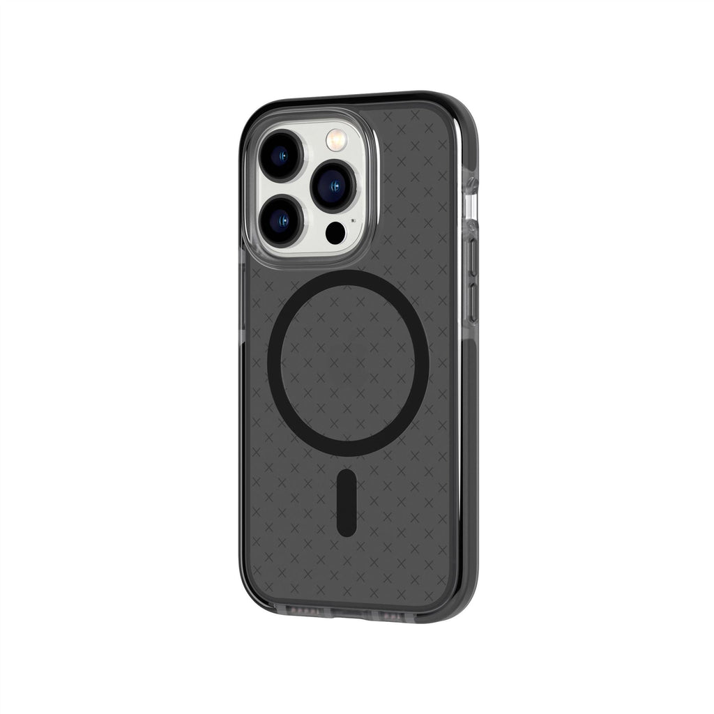 EvoCheck - Apple iPhone 14 Pro Case MagSafe Compatible - Smokey/Black