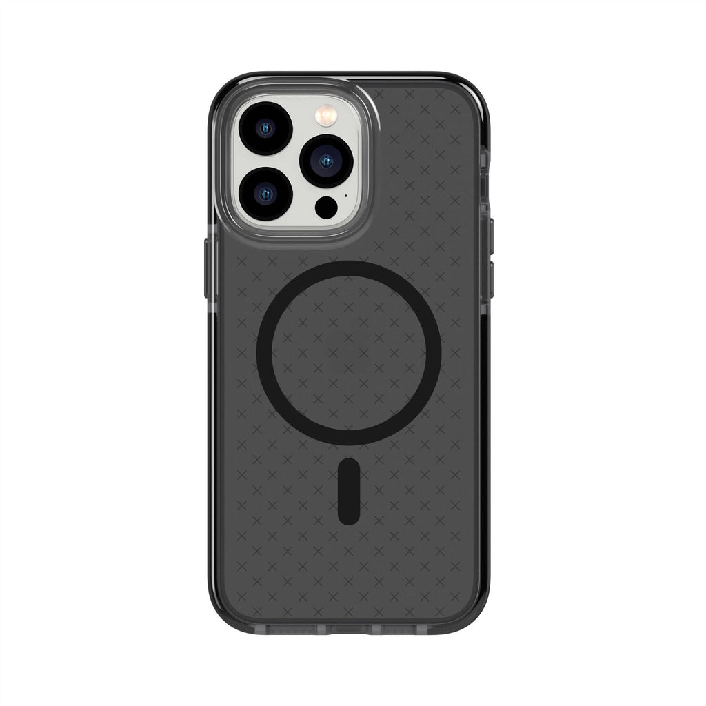 EvoCheck - Apple iPhone 14 Pro Max Case MagSafe Compatible - Smokey/Black