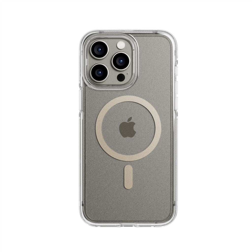 FlexQuartz - Apple iPhone 15 Pro Max Case MagSafe Compatible - Gold