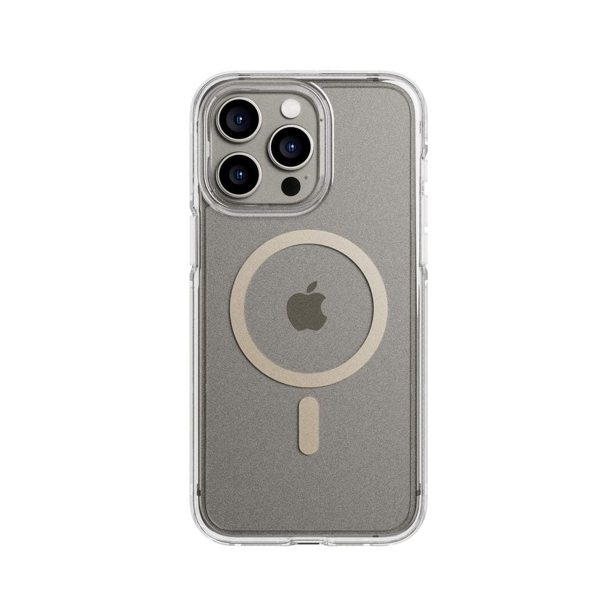 FlexQuartz - Apple iPhone 15 Pro Max Case MagSafe Compatible - Gold