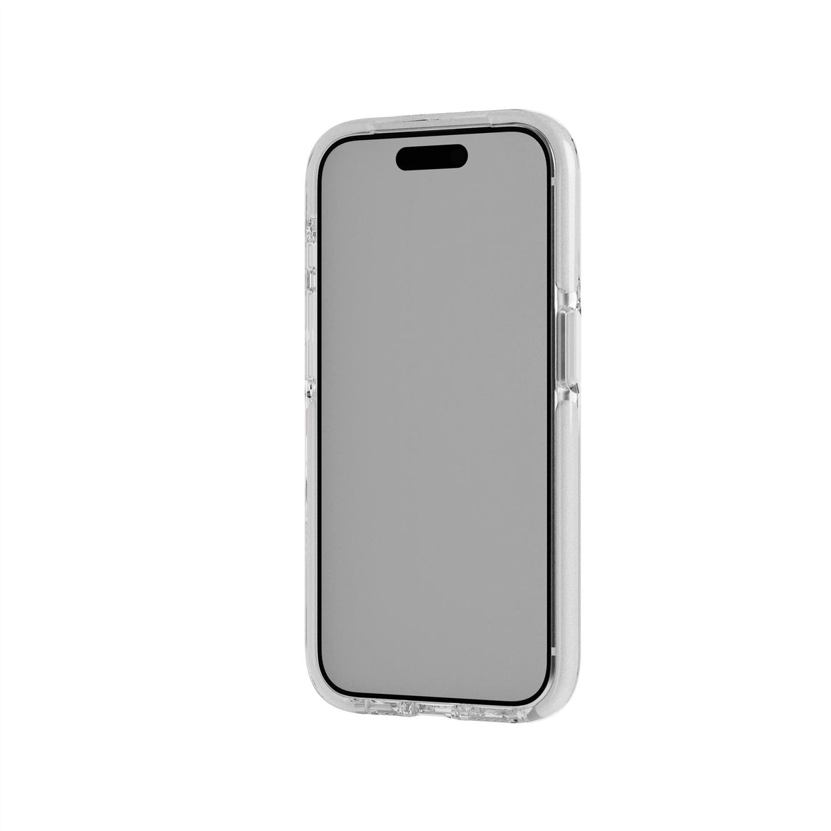 EvoCrystal Kick - Apple iPhone 15 Pro Case MagSafe Compatible - White