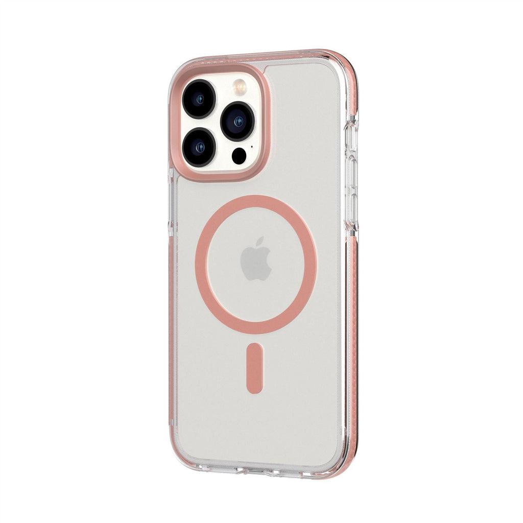 EvoCrystal - Apple iPhone 14 Pro Max Case MagSafe Compatible - Rose Gold