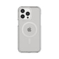 EvoCrystal - Apple iPhone 15 Pro Max Case MagSafe Compatible- White Titanium