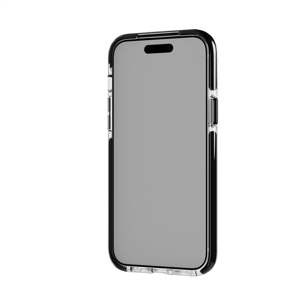 EvoCrystal Kick - Apple iPhone 15 Plus Case MagSafe Compatible - Clear Black