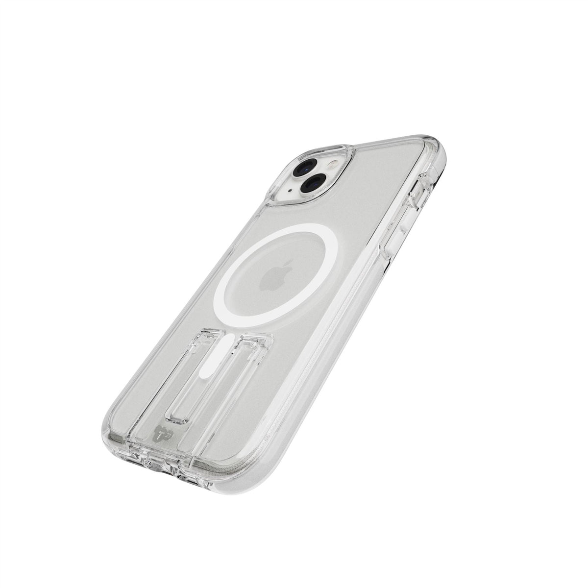 EvoCrystal Kick - Apple iPhone 15 Plus Case MagSafe Compatible - White