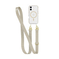 EvoCrystal - Apple iPhone 16 Case with Cross-Body -Gold