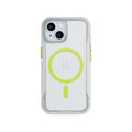 FlexPro MagSafe - Apple iPhone 17e/16e/15/14/13 Case - Clear/Neon (Glow-in-the-Dark)