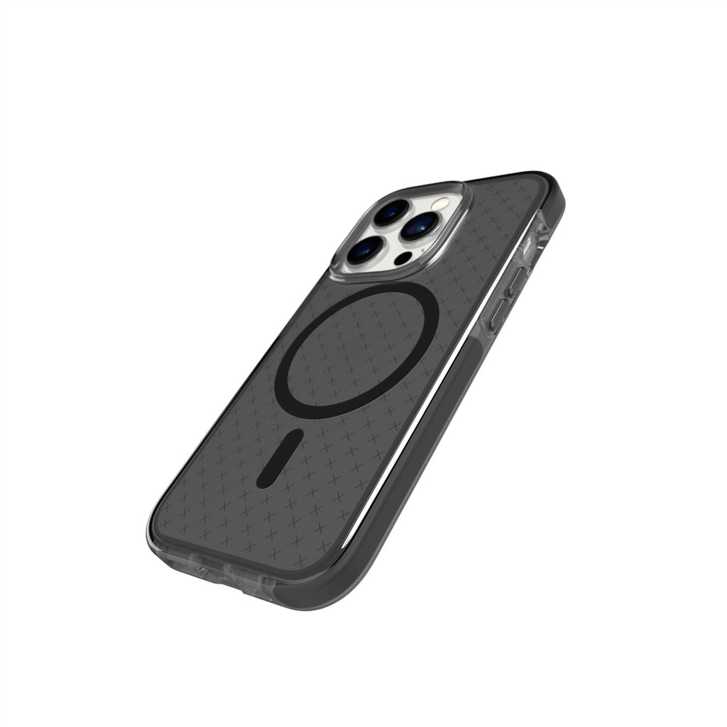 EvoCheck - Apple iPhone 14 Pro Case MagSafe Compatible - Smokey/Black