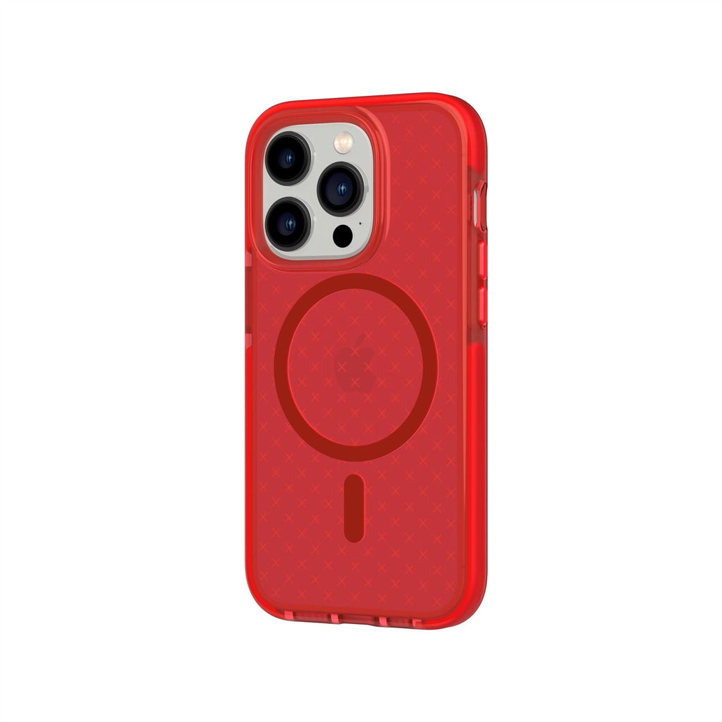 EvoCheck - Apple iPhone 14 Pro Case MagSafe Compatible - Red