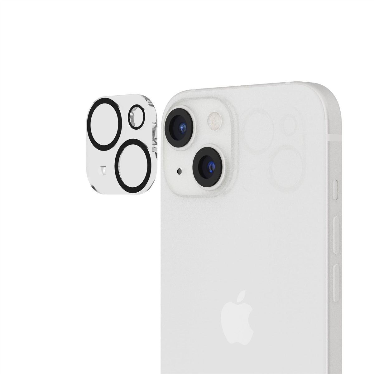 ImpactGlass + Camera Protector - Apple iPhone 15/14/13 Screen/Camera Protection Bundle - Clear