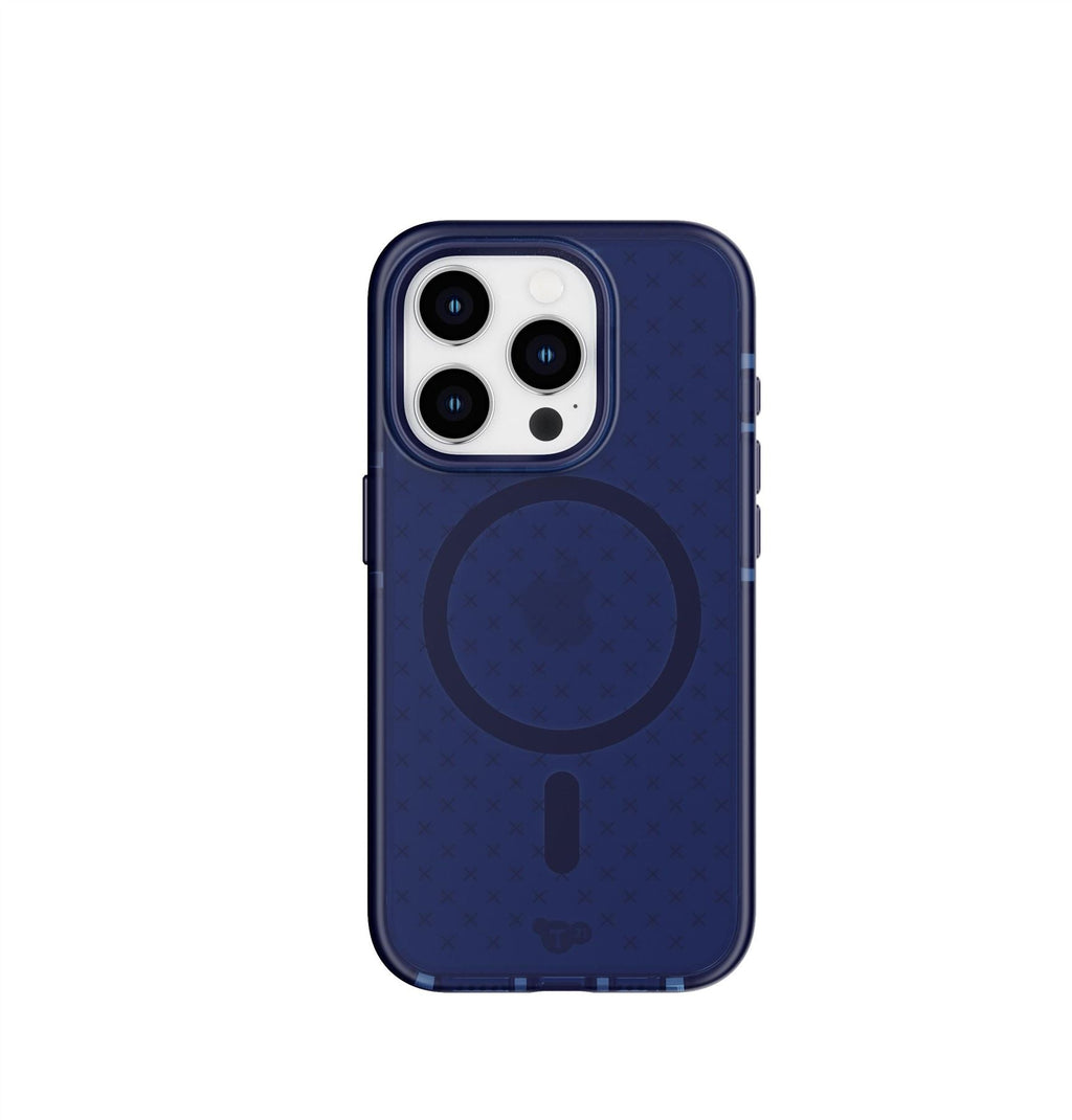 Evo Check - Apple iPhone 15 Pro Case MagSafe Compatible - Midnight Blue
