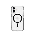 EvoCrystal - Apple iPhone 16 Case MagSafe Compatible -Black