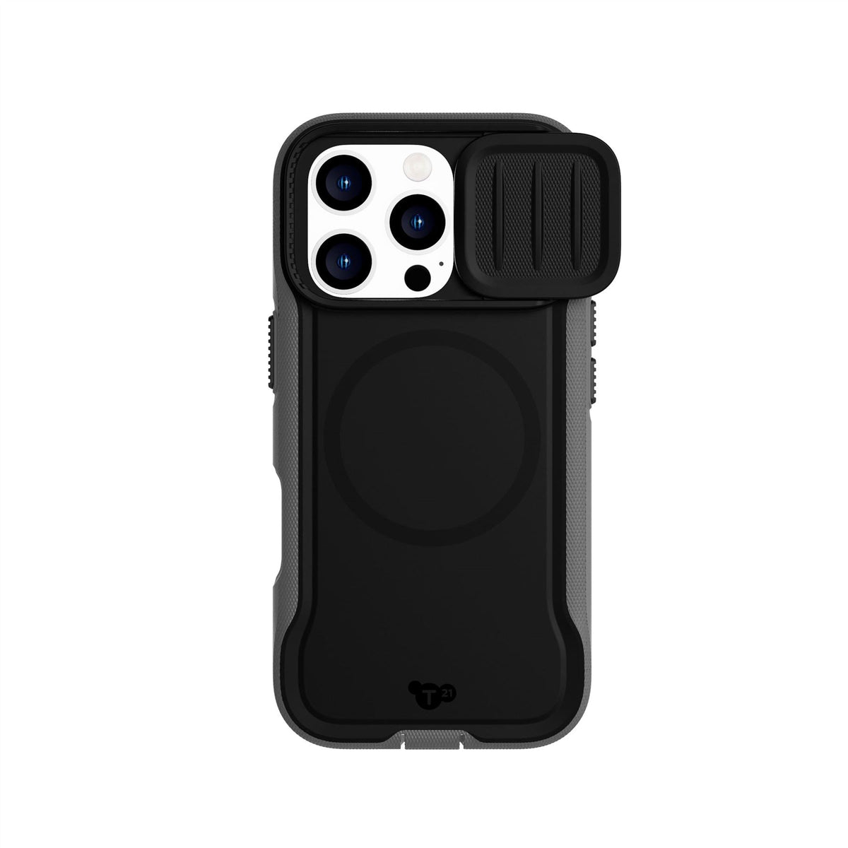 EvoMax - Apple iPhone 16 Pro Case MagSafe Compatible - Black/Charcoal
