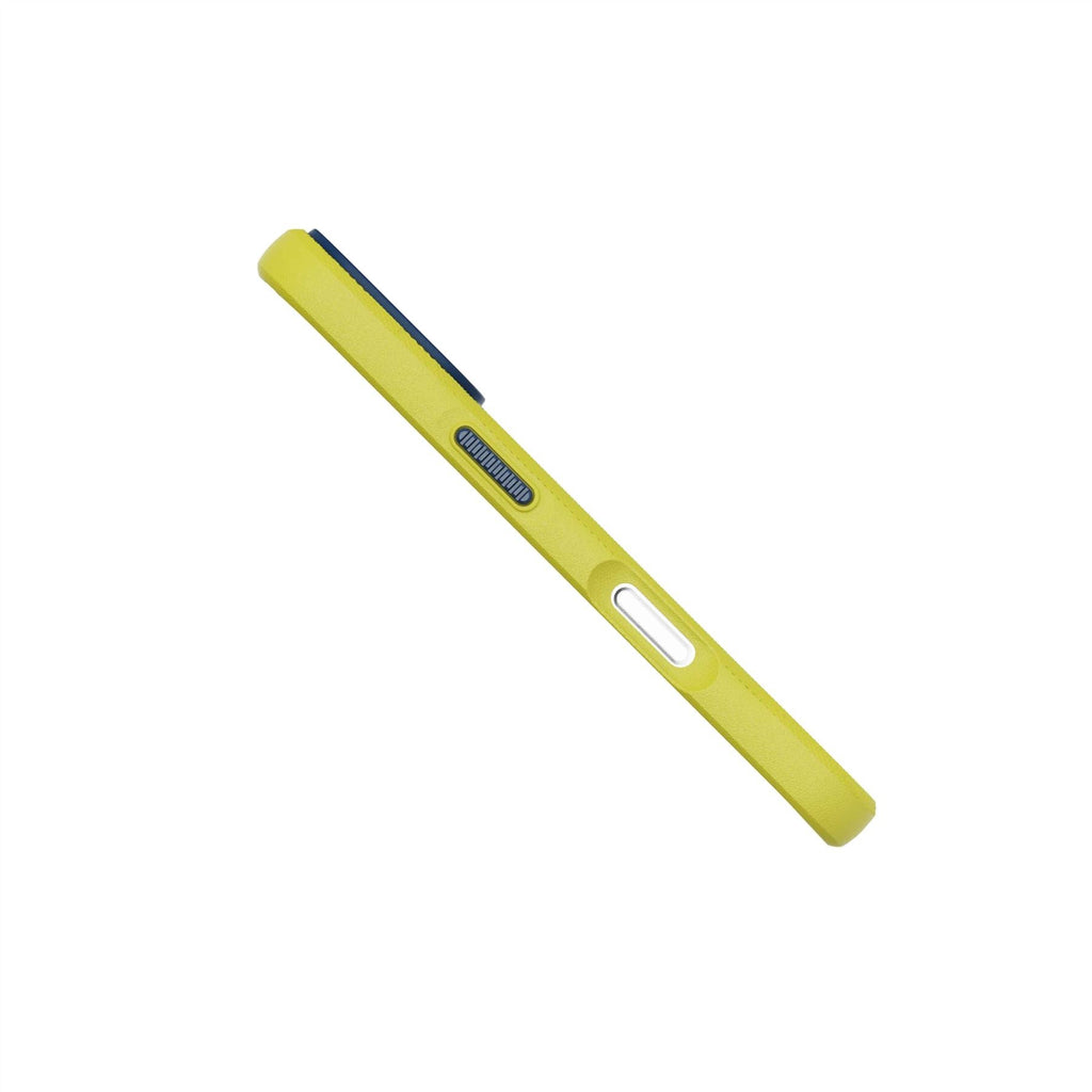 EvoPro - Apple iPhone 16 Case MagSafe Compatible - Navy/Yellow
