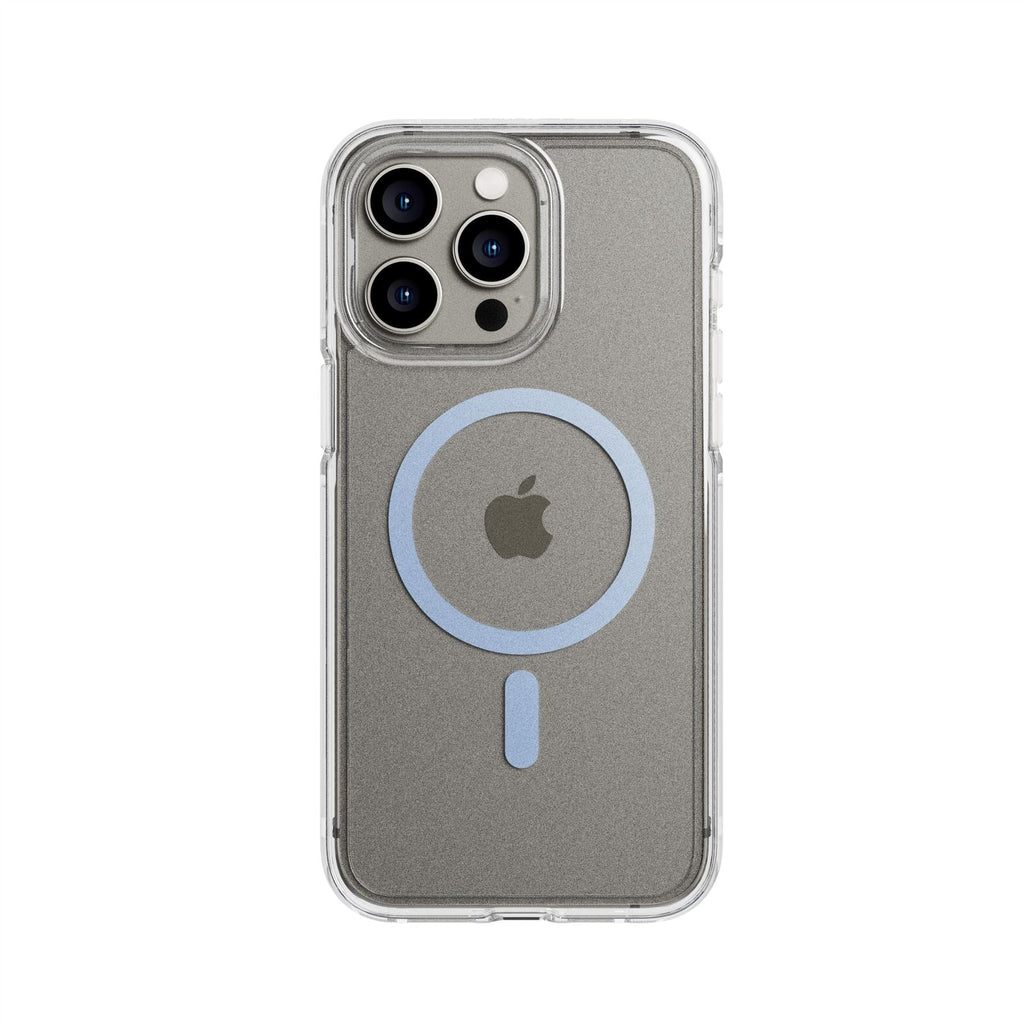 FlexQuartz - Apple iPhone 15 Pro Max Case MagSafe Compatible - Blue