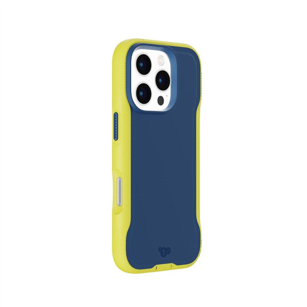EvoPro - Apple iPhone 16 Pro Case MagSafe Compatible - Navy/Yellow