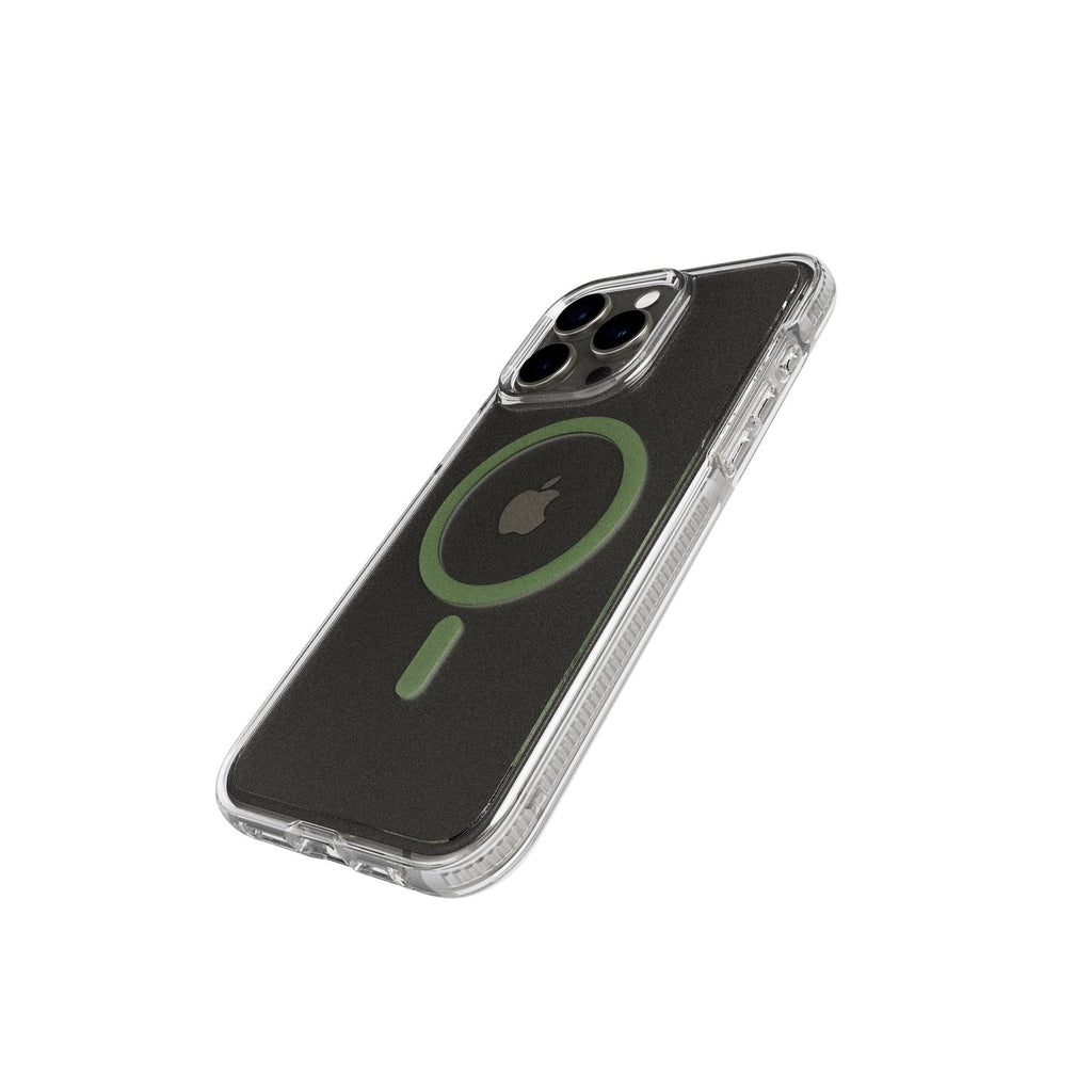 FlexQuartz - Apple iPhone 15 Pro Max Case MagSafe Compatible - Green