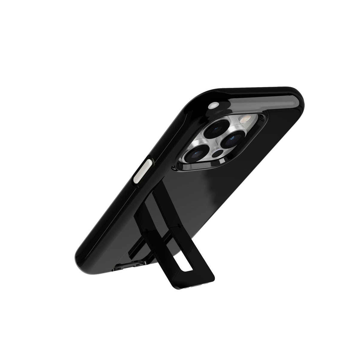 EvoCrystal Kick - Apple iPhone 14 Pro Case MagSafe Compatible - Obsidian Black