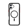 EvoPro - Apple iPhone 16 Plus Case MagSafe Compatible - Clear/Black