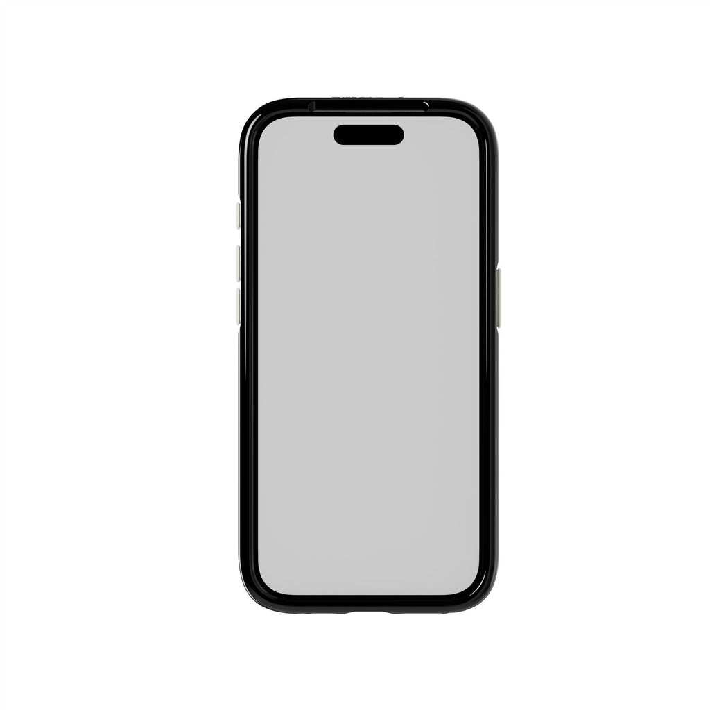 EvoCrystal Kick - Apple iPhone 15 Pro Case MagSafe Compatible - Obsidian Black
