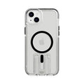 EvoCrystal Kick - Apple iPhone 15 Plus Case MagSafe Compatible - Clear Black