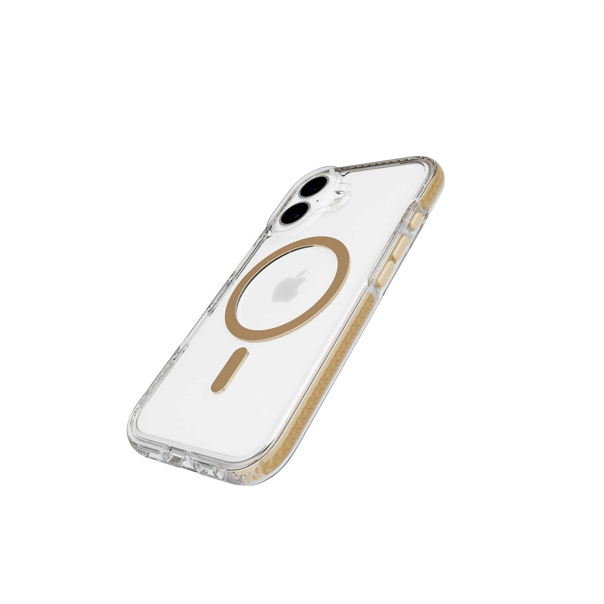 EvoCrystal - Apple iPhone 16 Case MagSafe Compatible -Gold