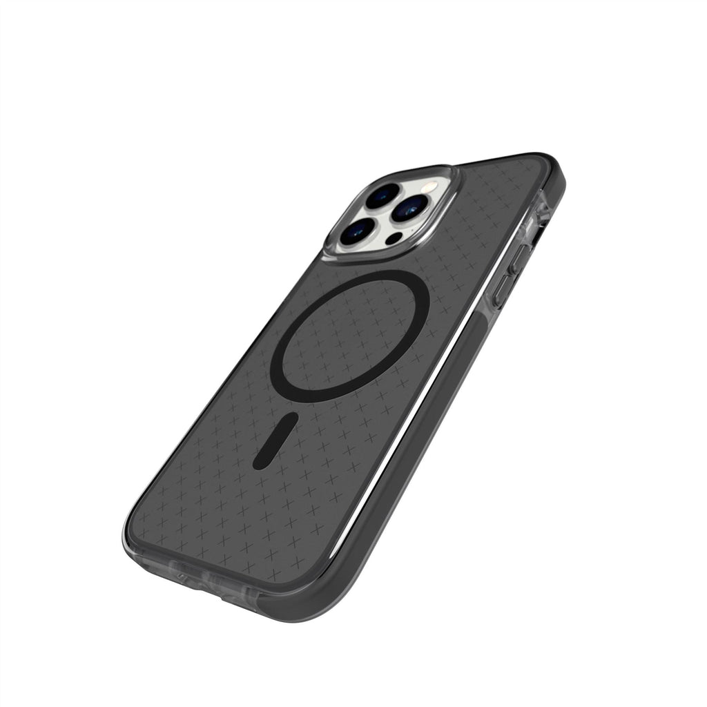 EvoCheck - Apple iPhone 14 Pro Max Case MagSafe Compatible - Smokey/Black