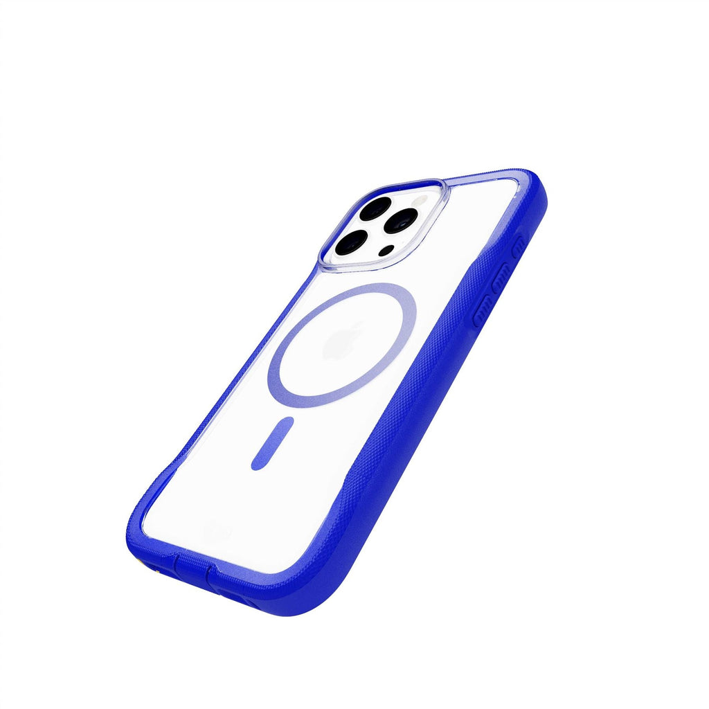 EvoPro - Apple iPhone 16 Pro Max Case MagSafe Compatible - Clear/Blue