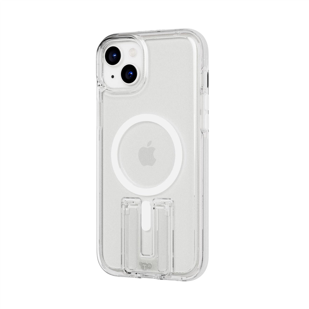 EvoCrystal Kick - Apple iPhone 15 Plus Case MagSafe Compatible - White