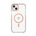 EvoCrystal - Apple iPhone 14 Plus Case MagSafe Compatible - Rose Gold