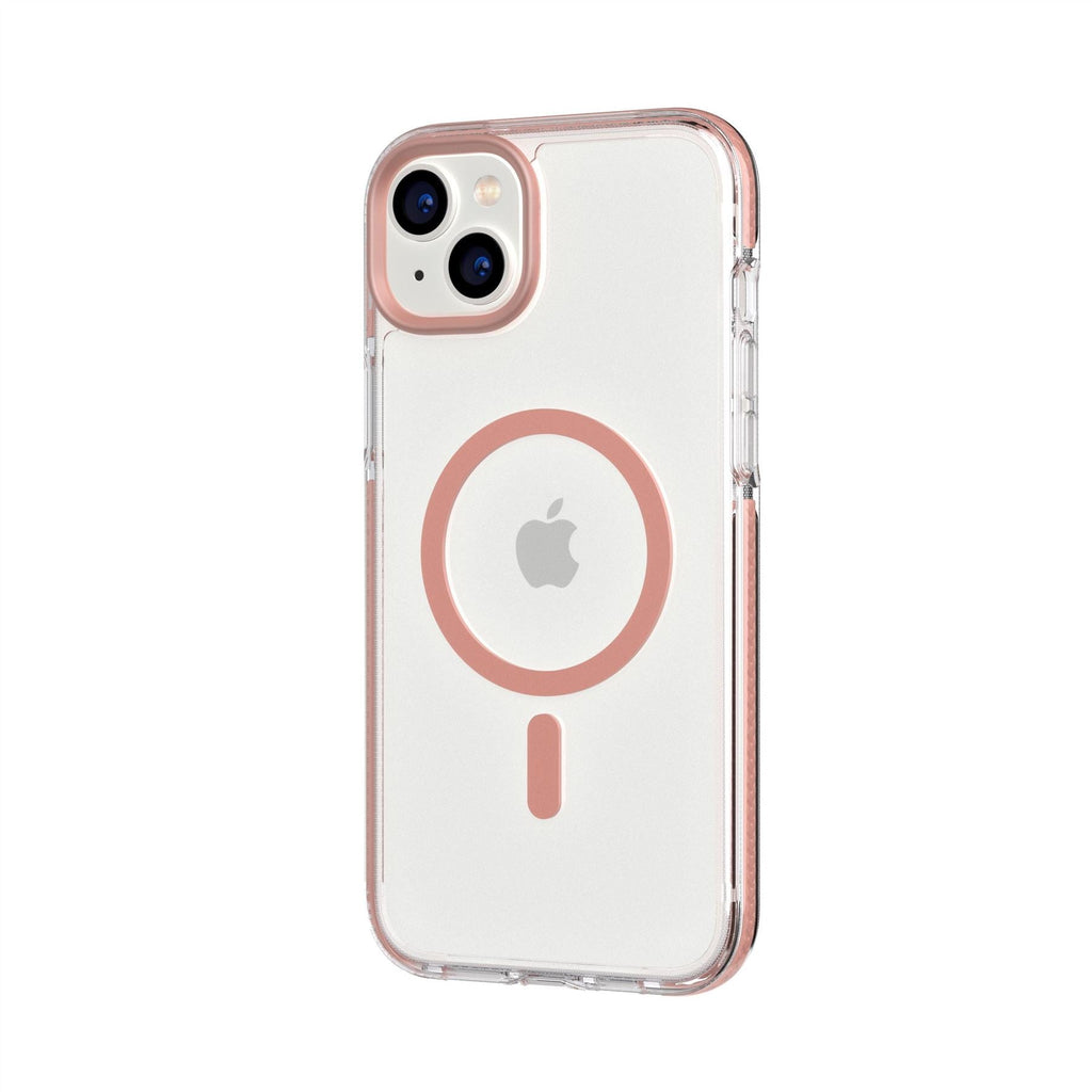 EvoCrystal - Apple iPhone 14 Plus Case MagSafe Compatible - Rose Gold