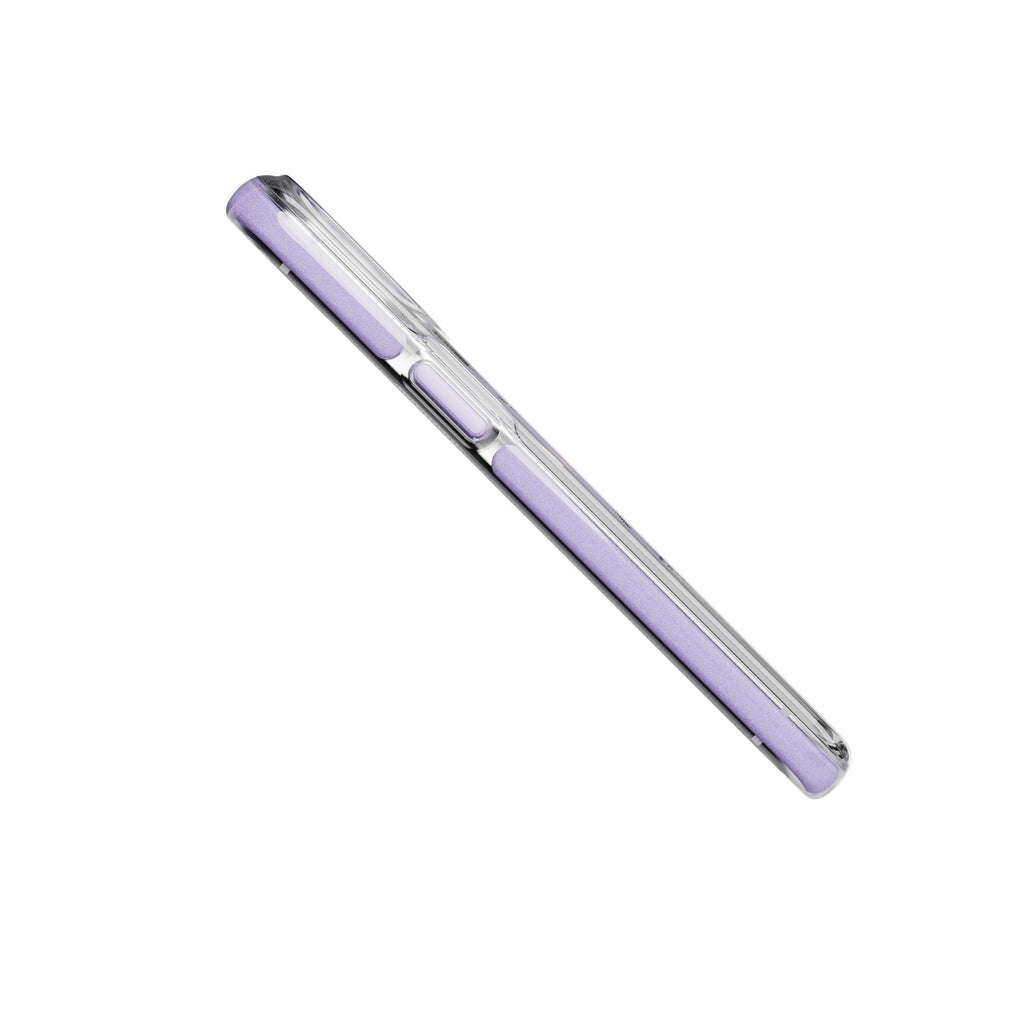 EvoCrystal Kick - Apple iPhone 15 Pro Max Case MagSafe Compatible - Lilac