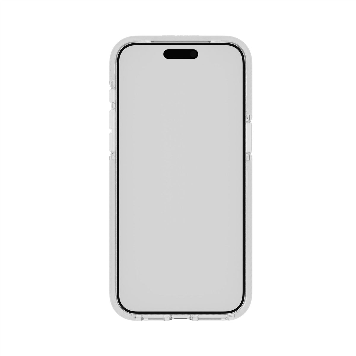 EvoCrystal - Apple iPhone 15 Pro Max Case MagSafe Compatible- White Titanium