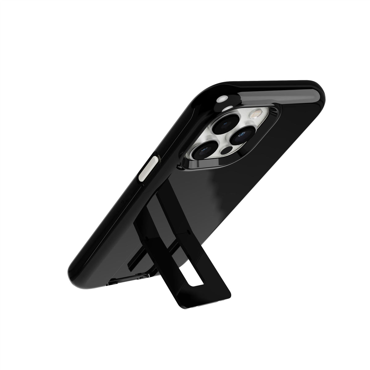 EvoCrystal Kick - Apple iPhone 14 Pro Max Case MagSafe Compatible - Obsidian Black