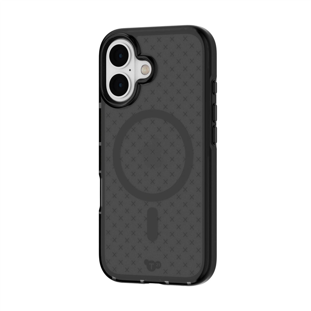 EvoCheck - Apple iPhone 16 Case MagSafe Compatible - Smokey/Black