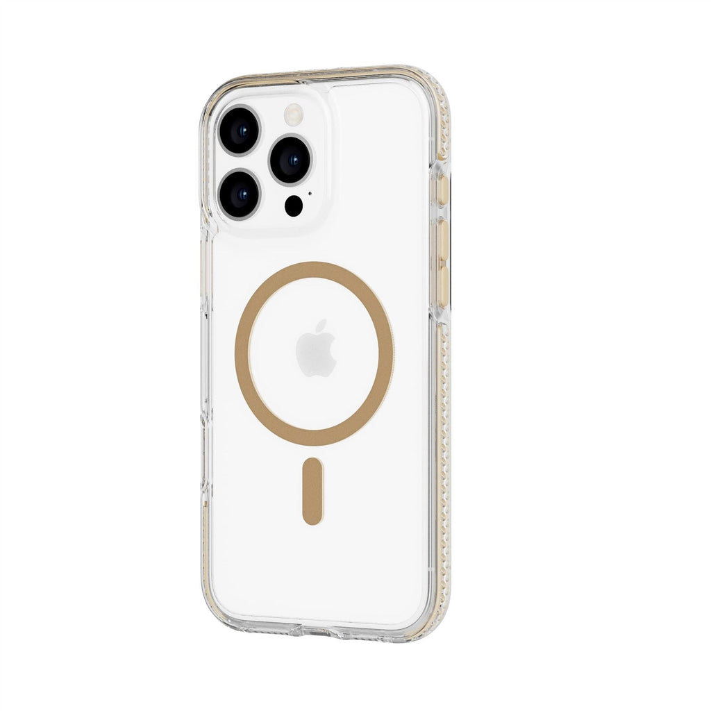 EvoCrystal - Apple iPhone 16 Pro Max Case MagSafe Compatible - Gold