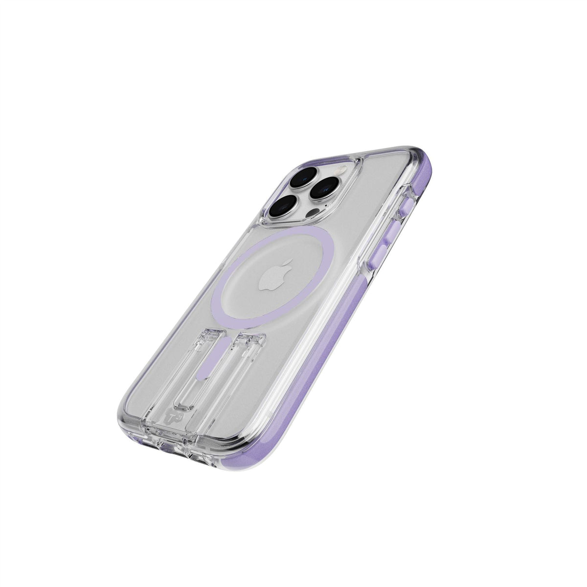 EvoCrystal Kick - Apple iPhone 15 Pro Case MagSafe Compatible - Lilac