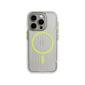 FlexPro - Apple iPhone 15 Pro Case MagSafe Compatible - Clear Glow in the Dark