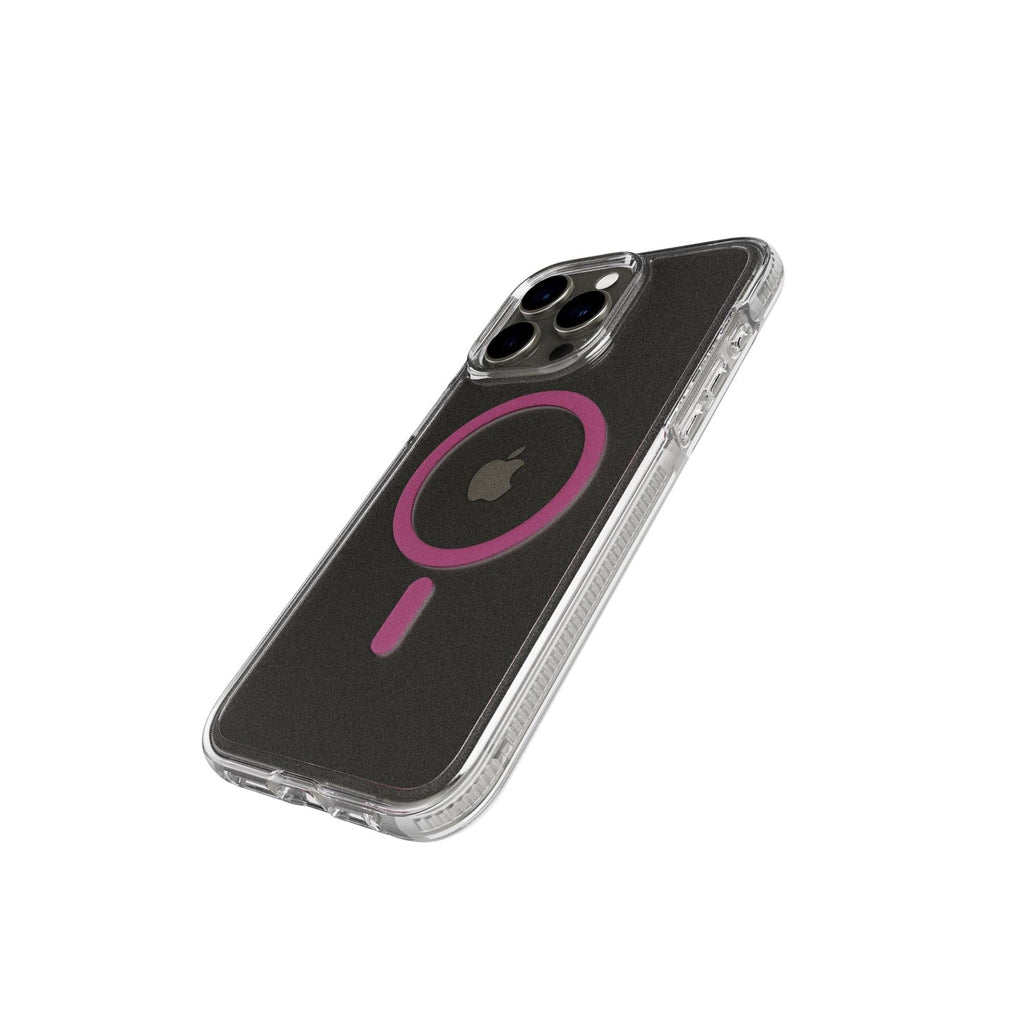 FlexQuartz - Apple iPhone 15 Pro Max Case MagSafe Compatible - Pink