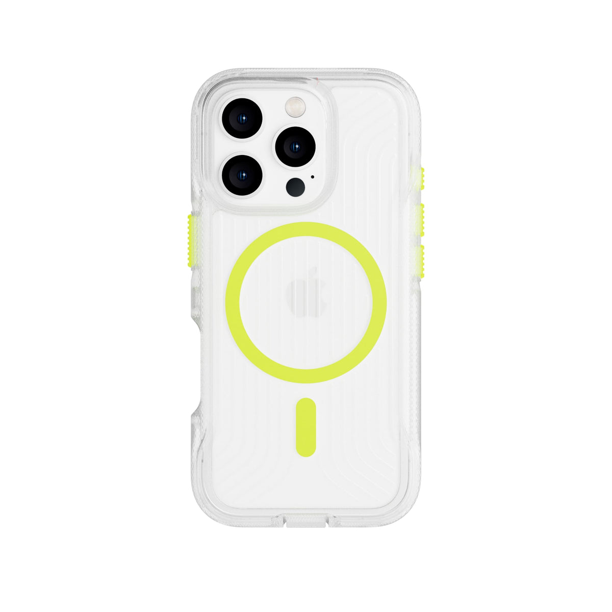 FlexPro - Apple iPhone 16 Pro Case MagSafe Compatible- Neon Green Glow in the Dark