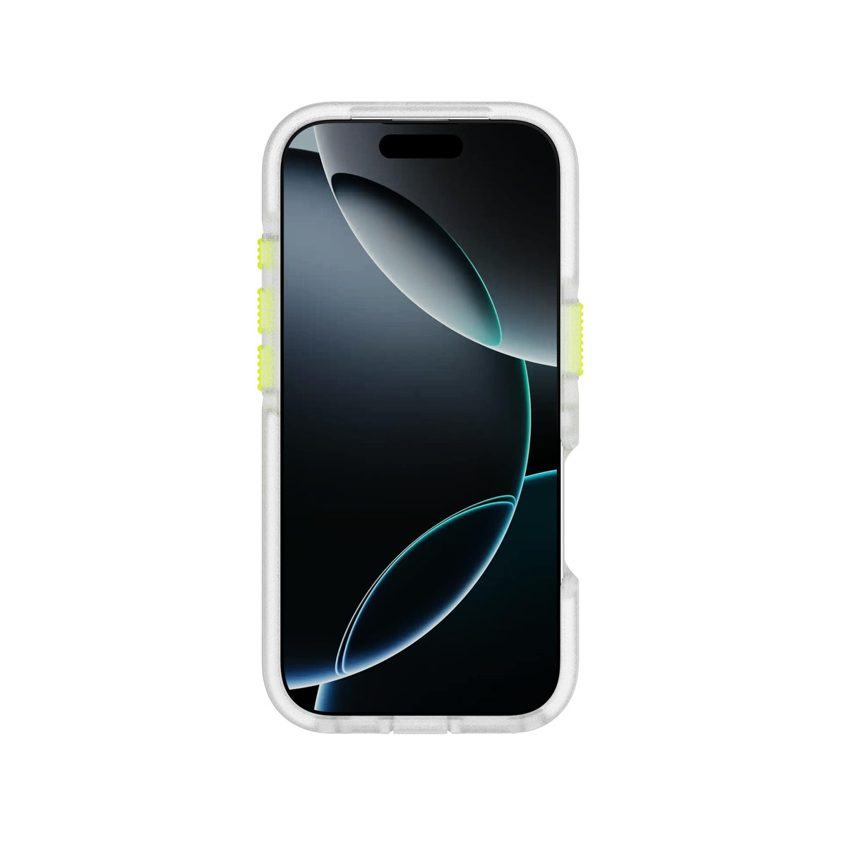 FlexPro - Apple iPhone 16 Pro Case MagSafe Compatible- Neon Green Glow in the Dark