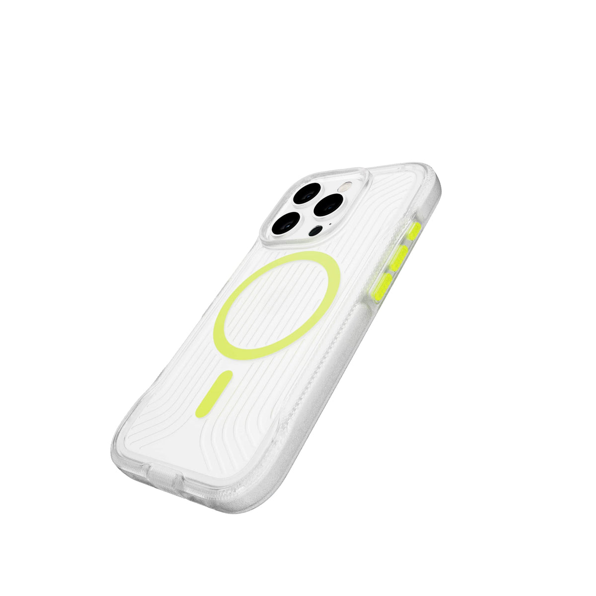 FlexPro - Apple iPhone 16 Pro Case MagSafe Compatible- Neon Green Glow in the Dark