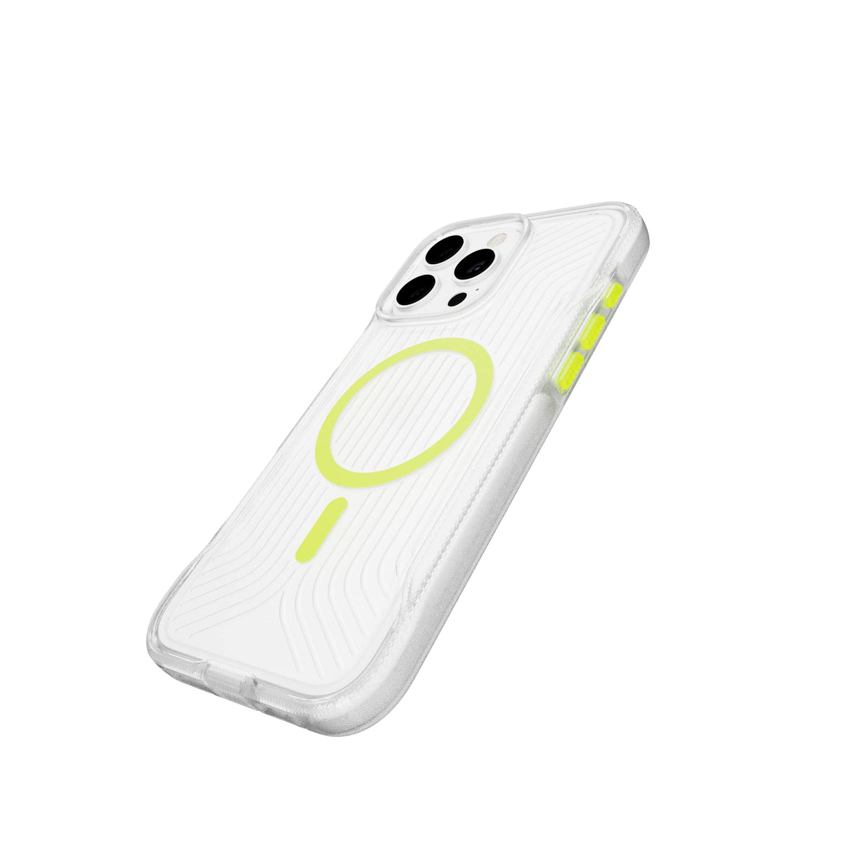 FlexPro - Apple iPhone 16 Pro Max Case MagSafe Compatible - Neon Green Glow in the Dark