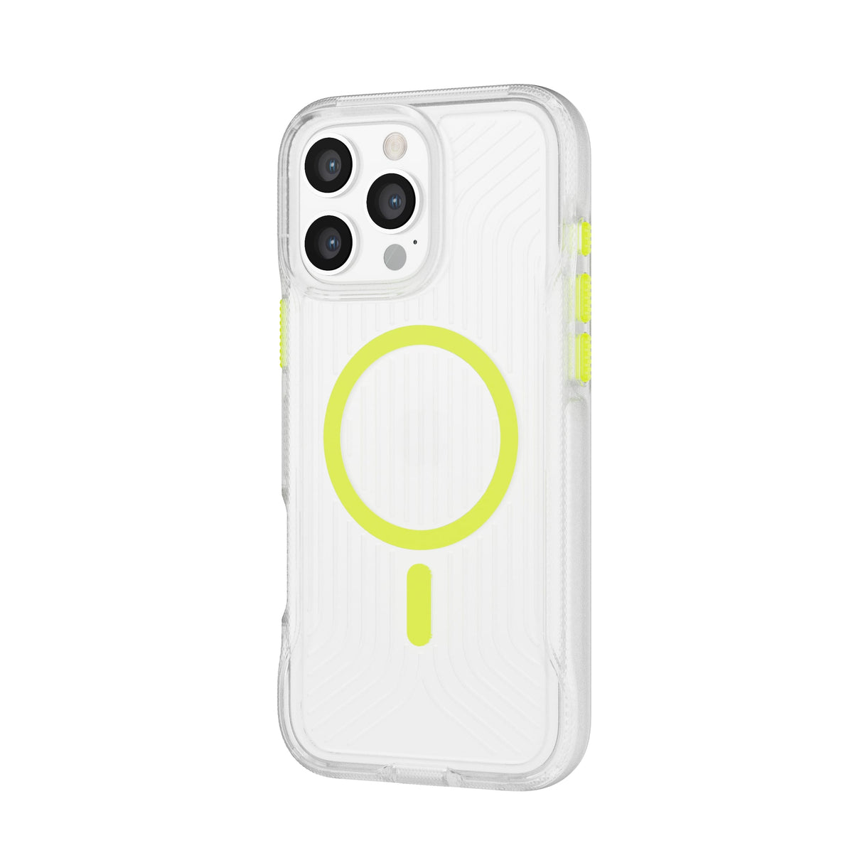 FlexPro - Apple iPhone 16 Pro Max Case MagSafe Compatible - Neon Green Glow in the Dark