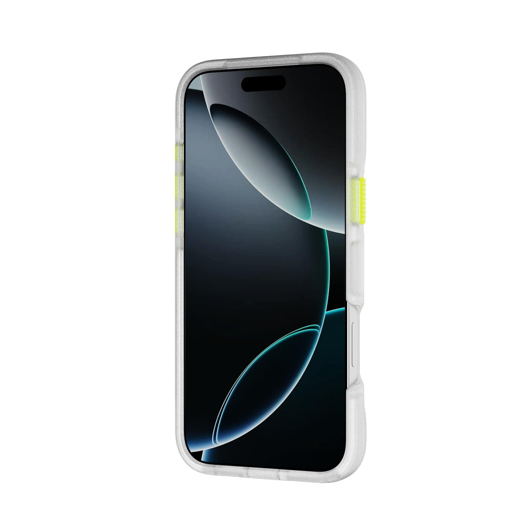 FlexPro - Apple iPhone 16 Pro Max Case MagSafe Compatible - Neon Green Glow in the Dark