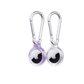 EvoPop - Apple AirTag Case Bundle (x2) - Diamond Dust & Clear