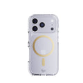 EvoCrystal MagSafe - Apple iPhone 17 Pro/18 Pro Case - Clear/Metallic Gold